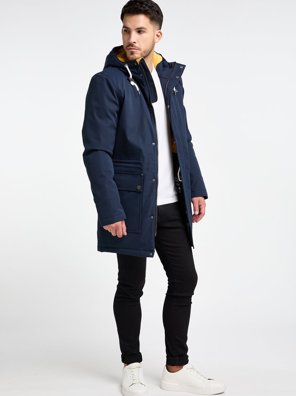 ICEBOUND Winterparka Herren blau, M