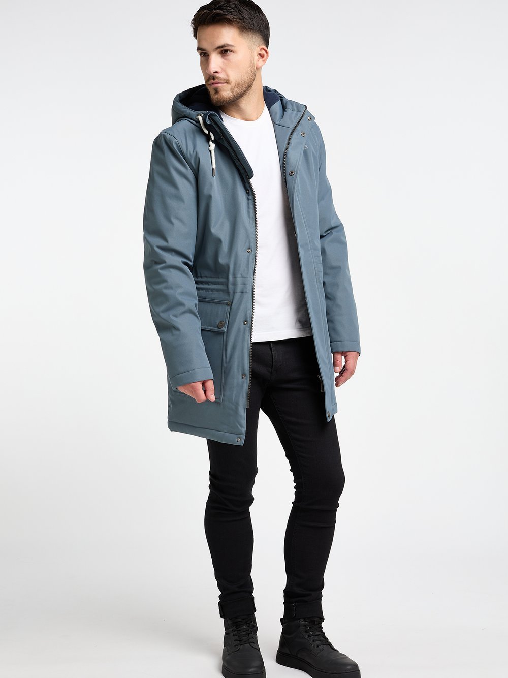 ICEBOUND Winterparka Herren blau, M