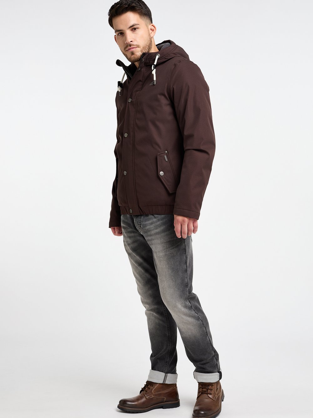 ICEBOUND Winterjacke Herren braun, M