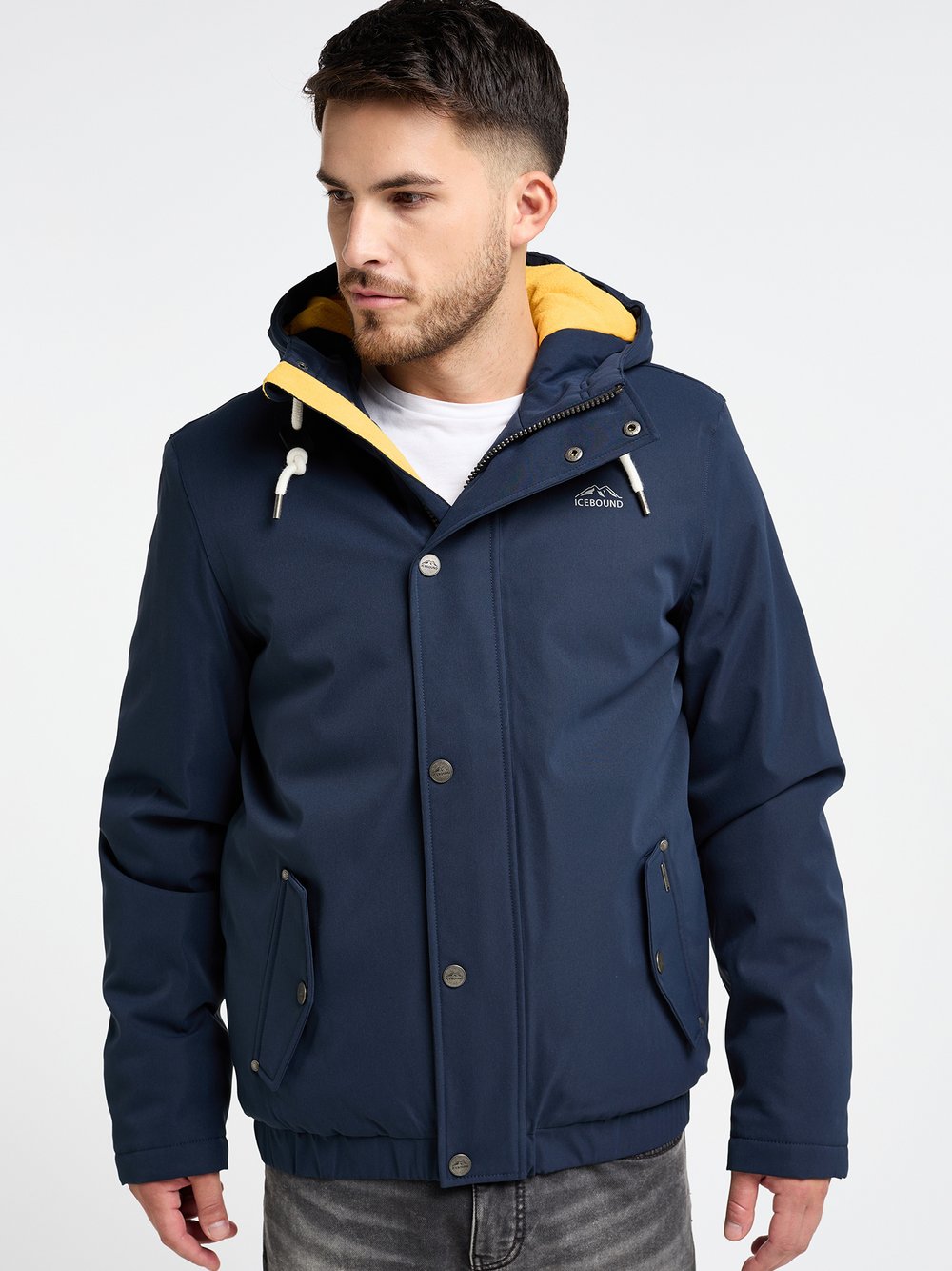 ICEBOUND Winterjacke Herren blau, XXL