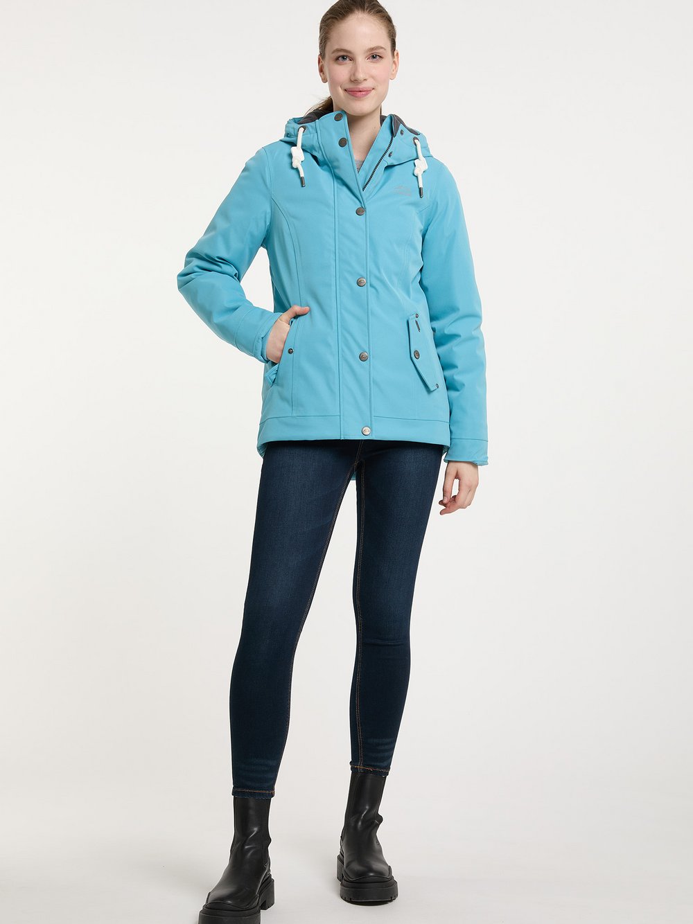 ICEBOUND Winterjacke Damen blau, XXL