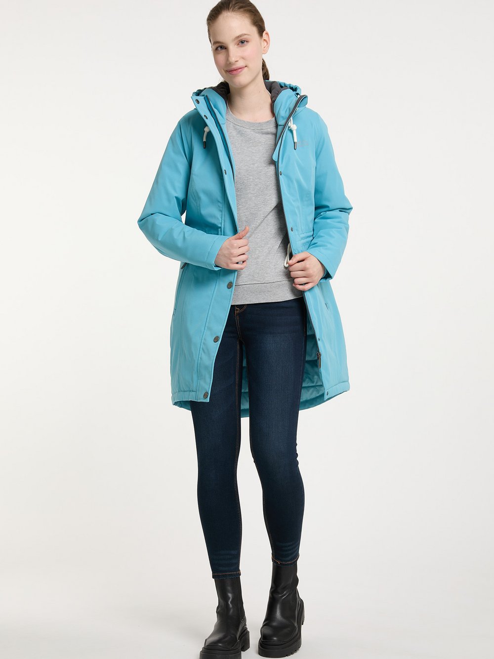 ICEBOUND Winterparka Damen blau, XS