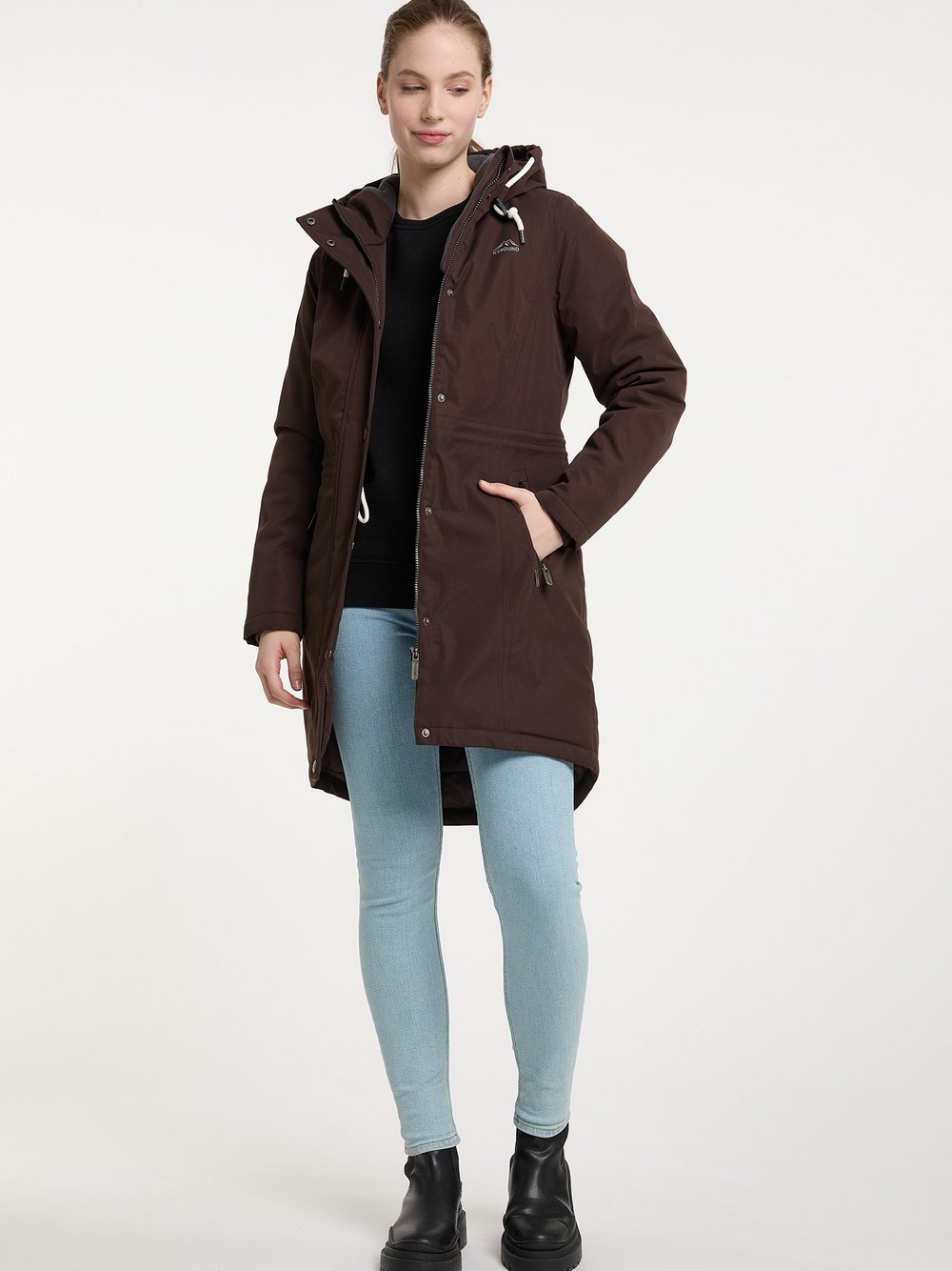 ICEBOUND Winterparka Damen braun, L