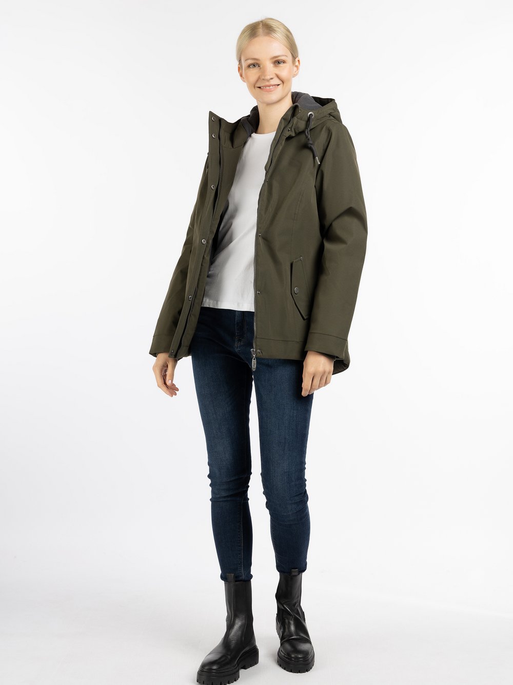 Usha Winterjacke Damen grün, M