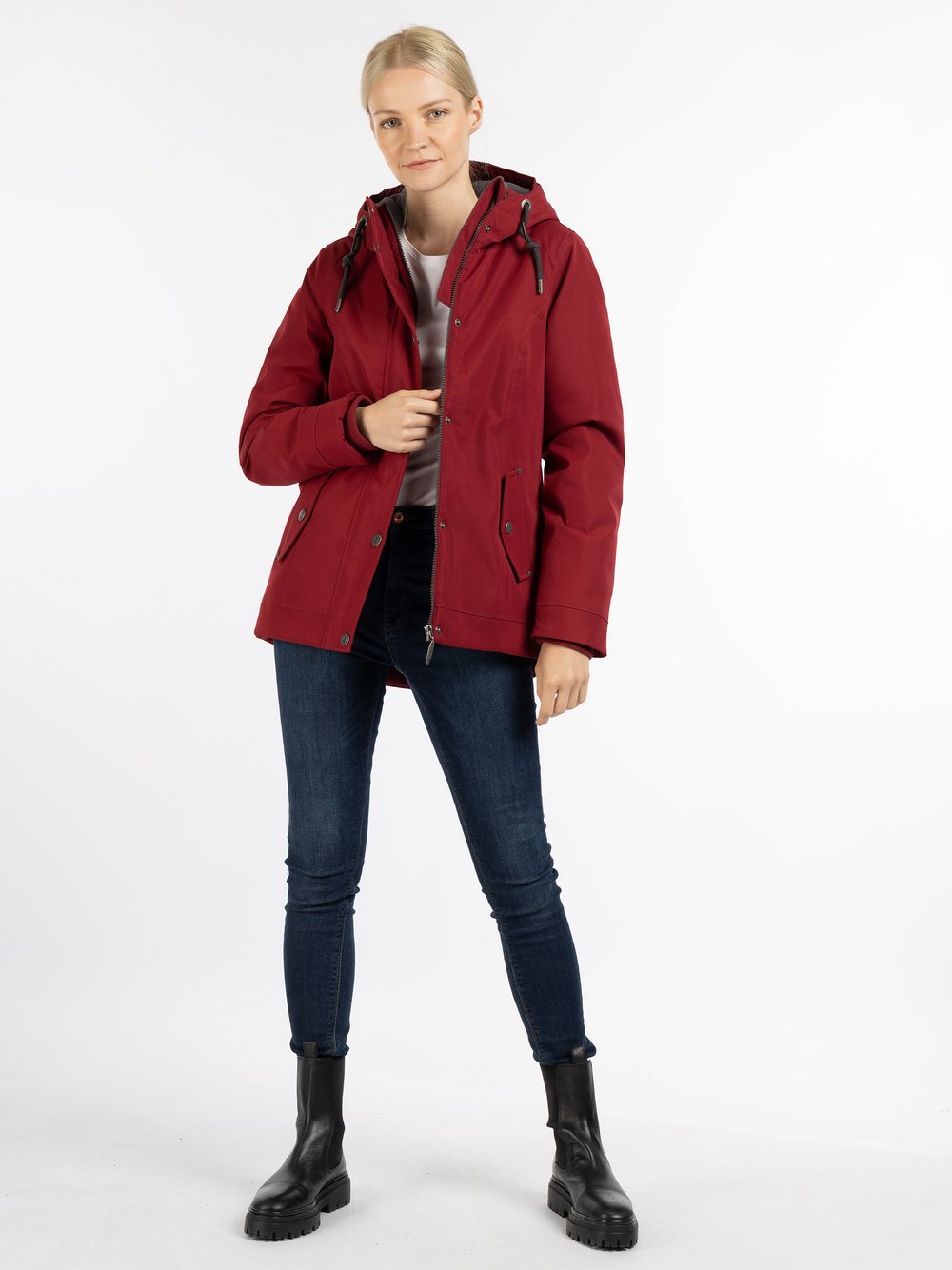 Usha Winterjacke Damen rot, XS