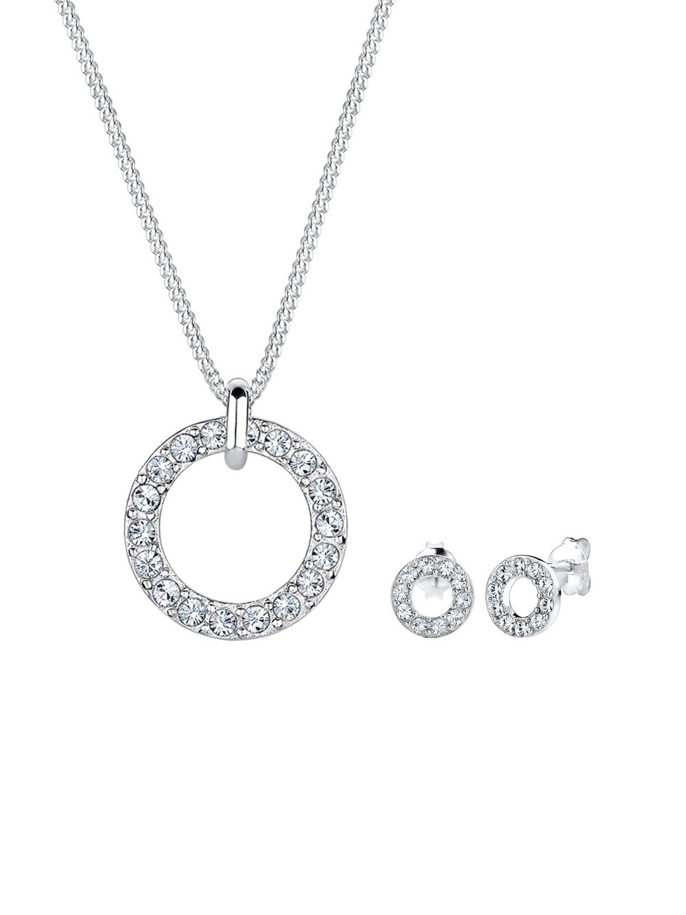 Thumbnail - Elli Schmuckset Damen Sterlingsilber silber, 45