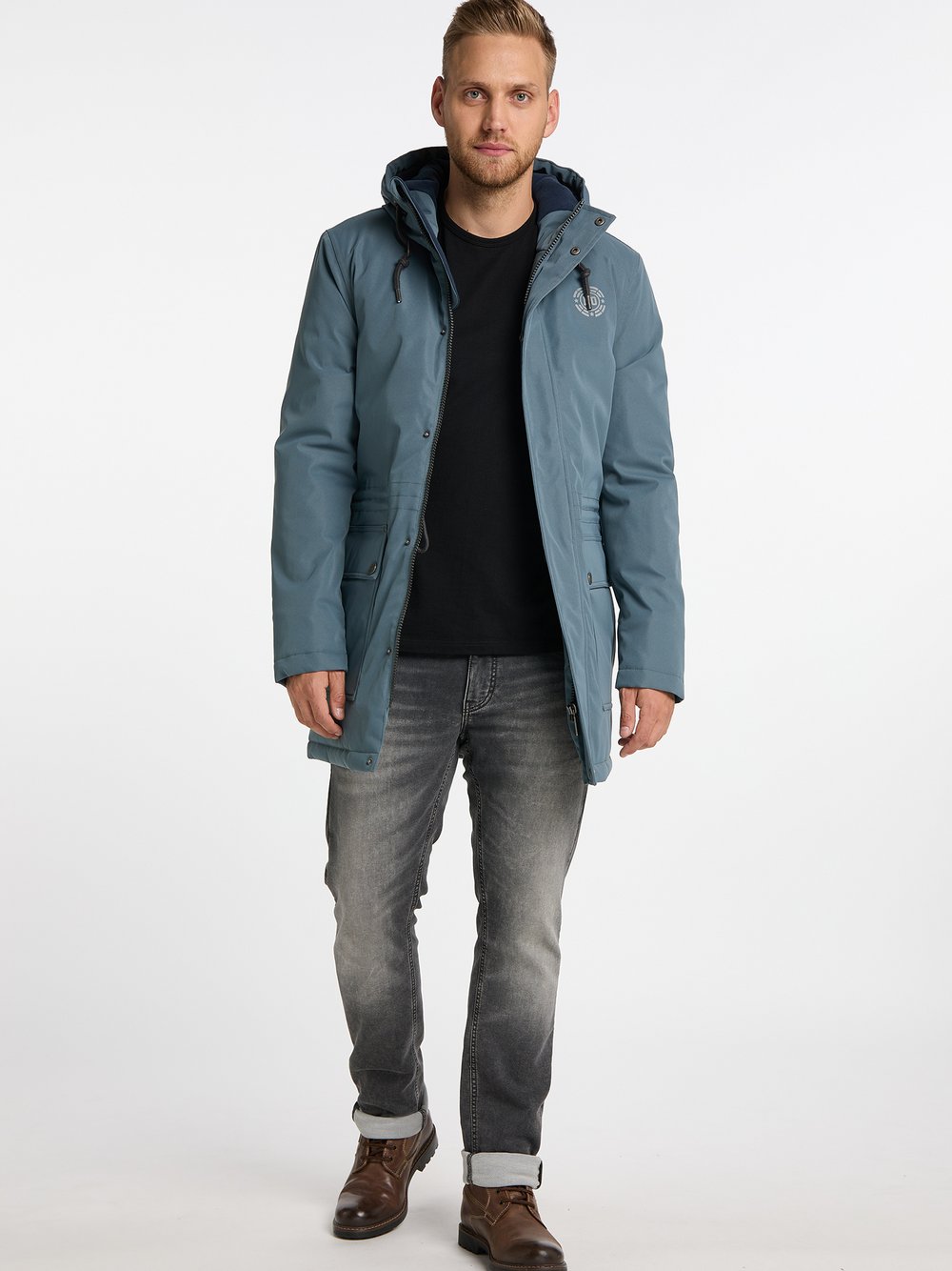 Mo Winterparka Herren blau, M