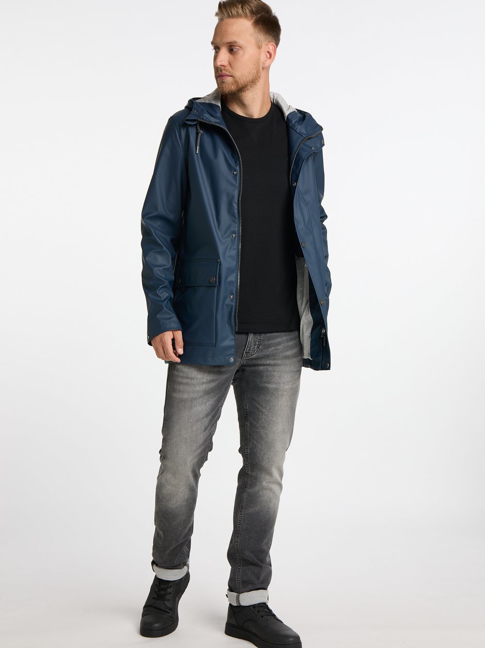 Mo Regenjacke Herren blau, XXL