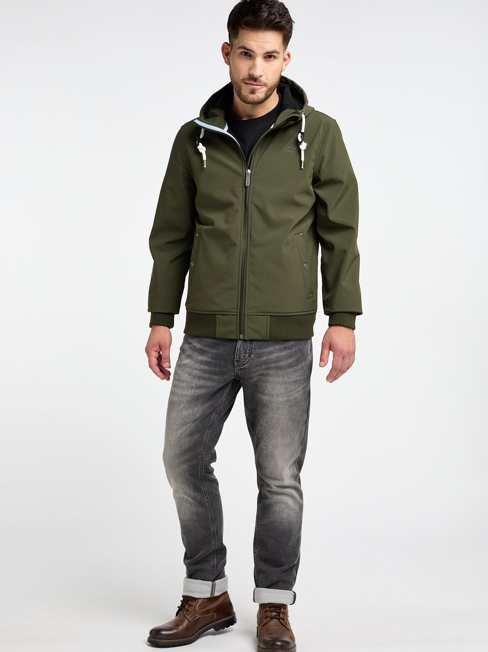 ICEBOUND Softshellblouson Herren grün, L