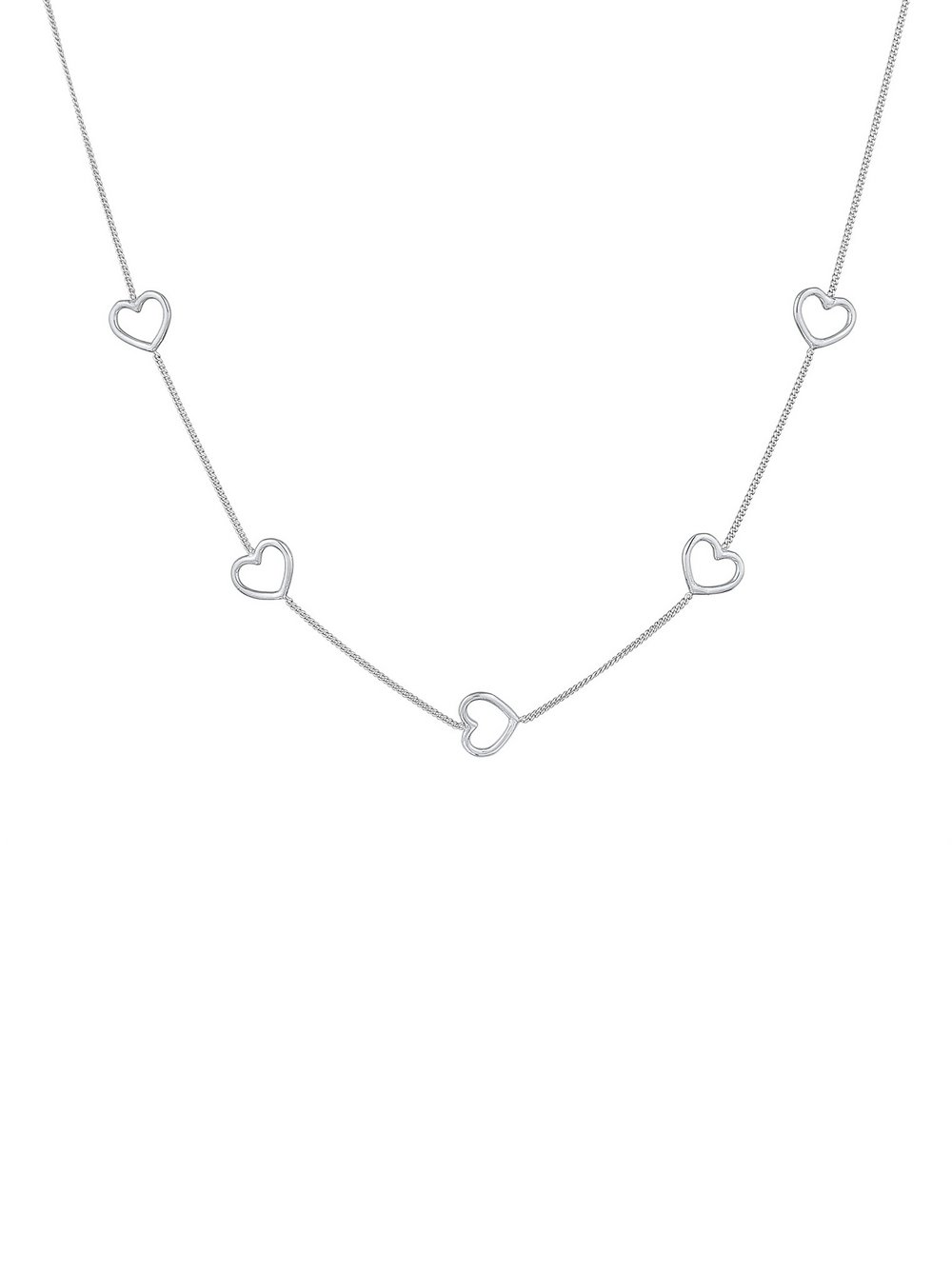 Thumbnail - Elli Halskette Damen Sterlingsilber silber, 42