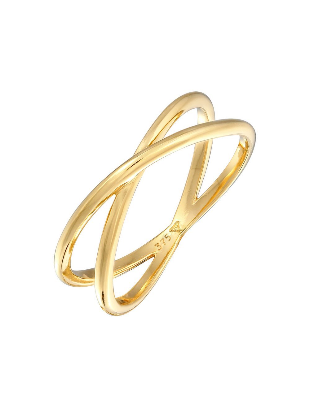 Elli PREMIUM Ring Damen Gelbgold gold, 54