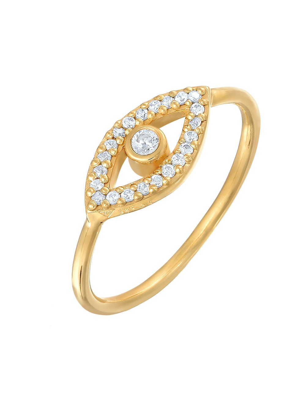 Elli Ring Damen Sterlingsilber gold, 52