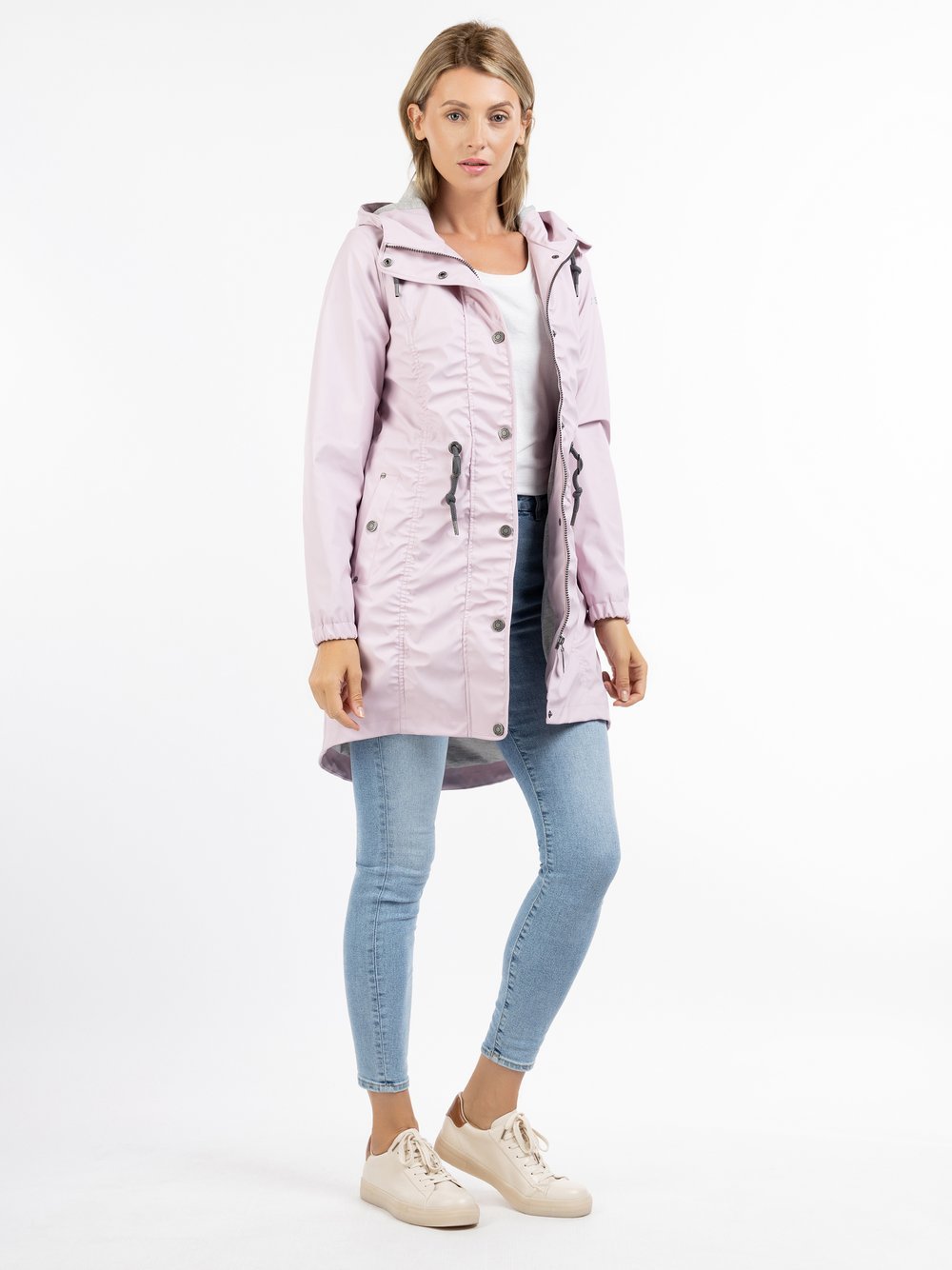 Usha Regenmantel Damen rosa, M