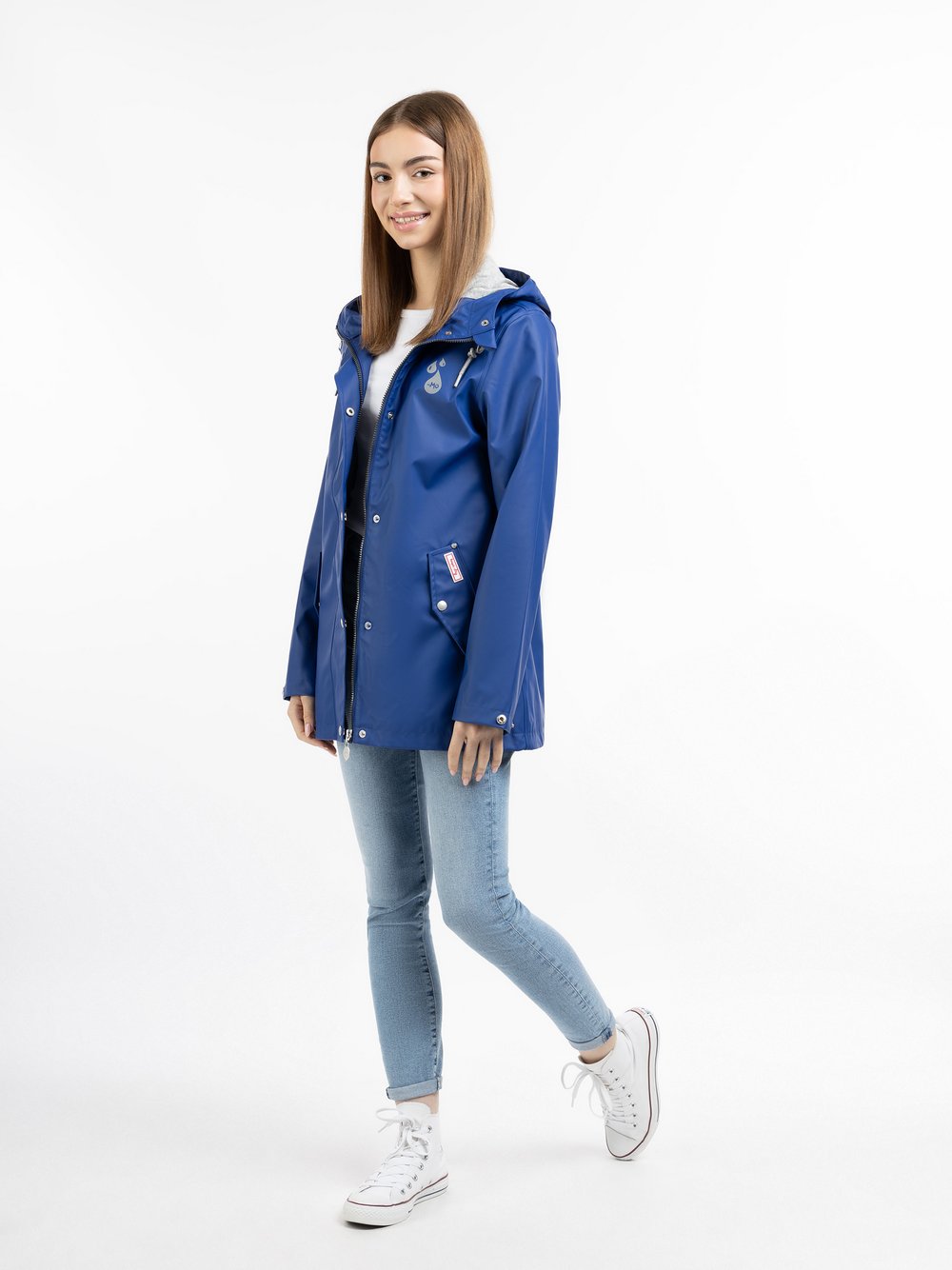 MyMo Regenjacke Damen blau, L