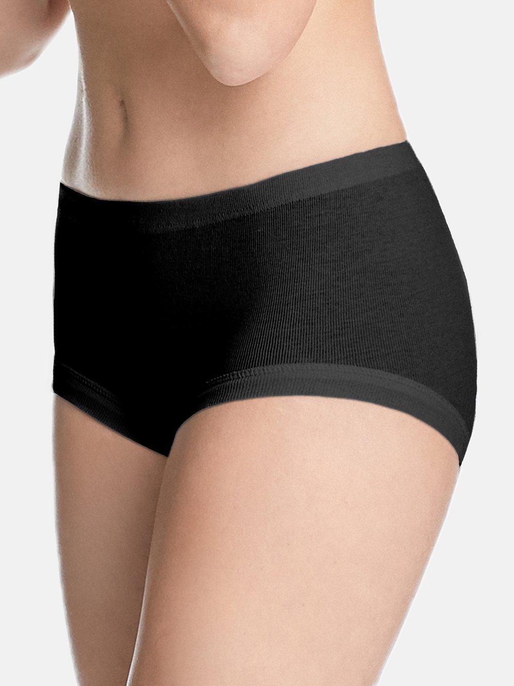 con-ta Taillen-Slip Damen Baumwolle schwarz, 44