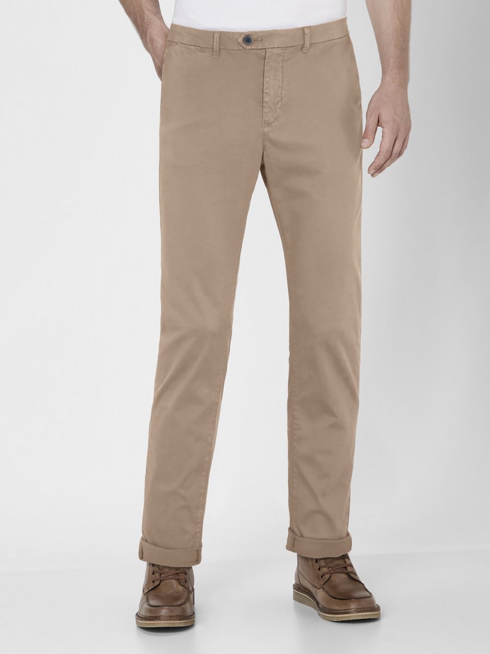 Thumbnail - Redpoint Chino Herren Baumwolle beige, 40-30