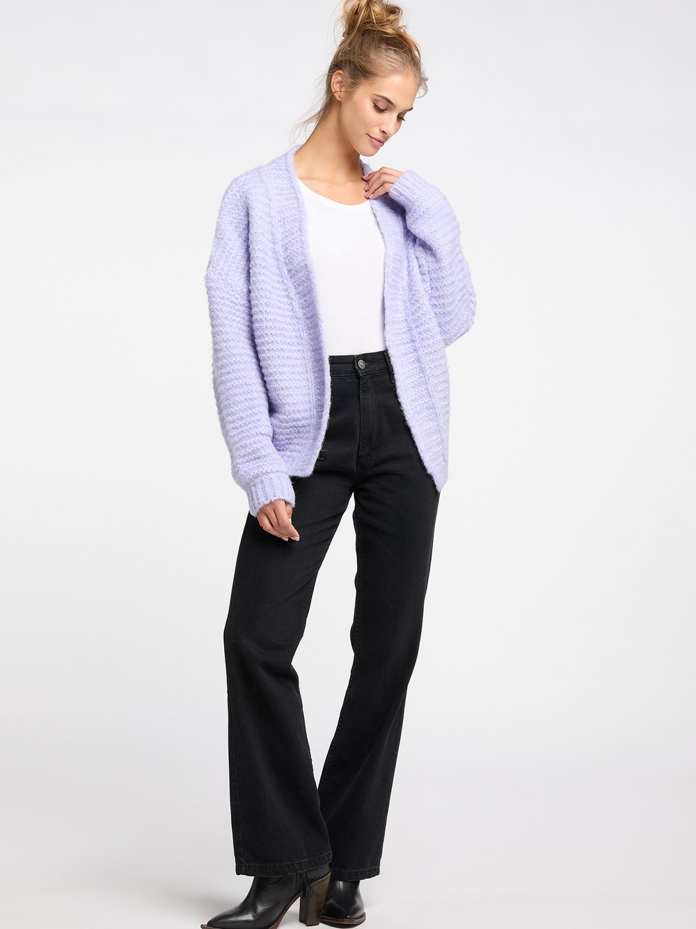 IZIA Cardigan Damen lila, M/L