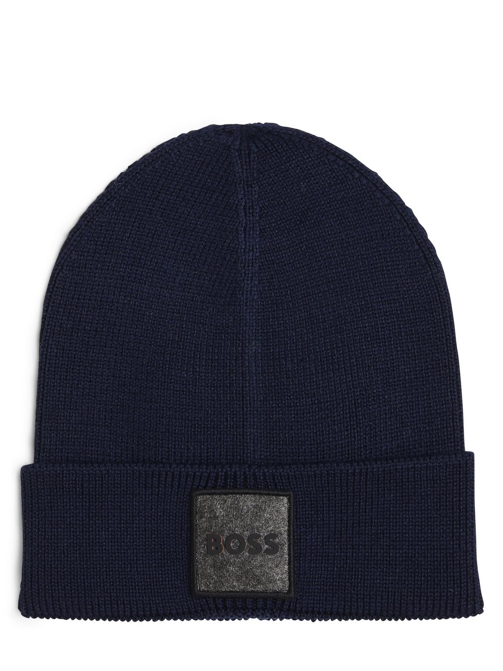 BOSS Orange Mütze Herren Wolle blau, ONE SIZE