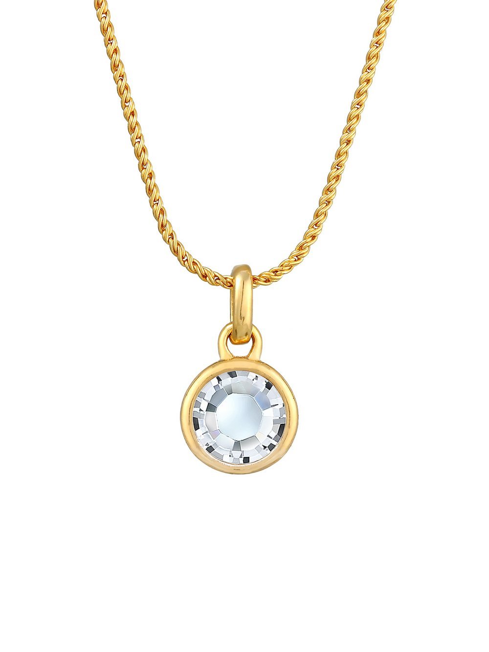 Elli Halskette Damen Sterlingsilber gold, 45