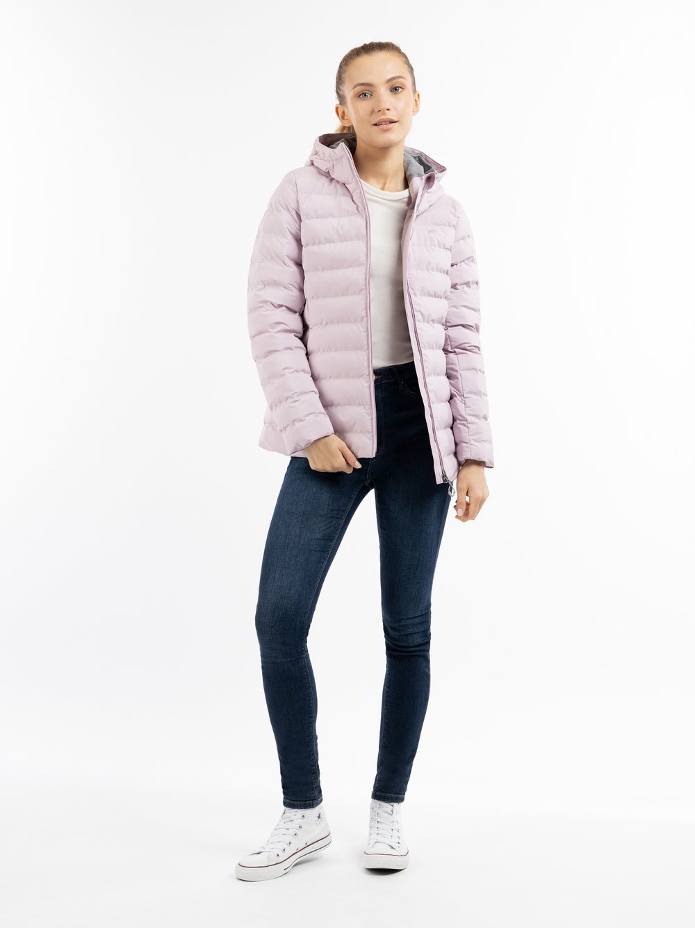 Schmuddelwedda Wattierte Winterjacke Damen rosa, L