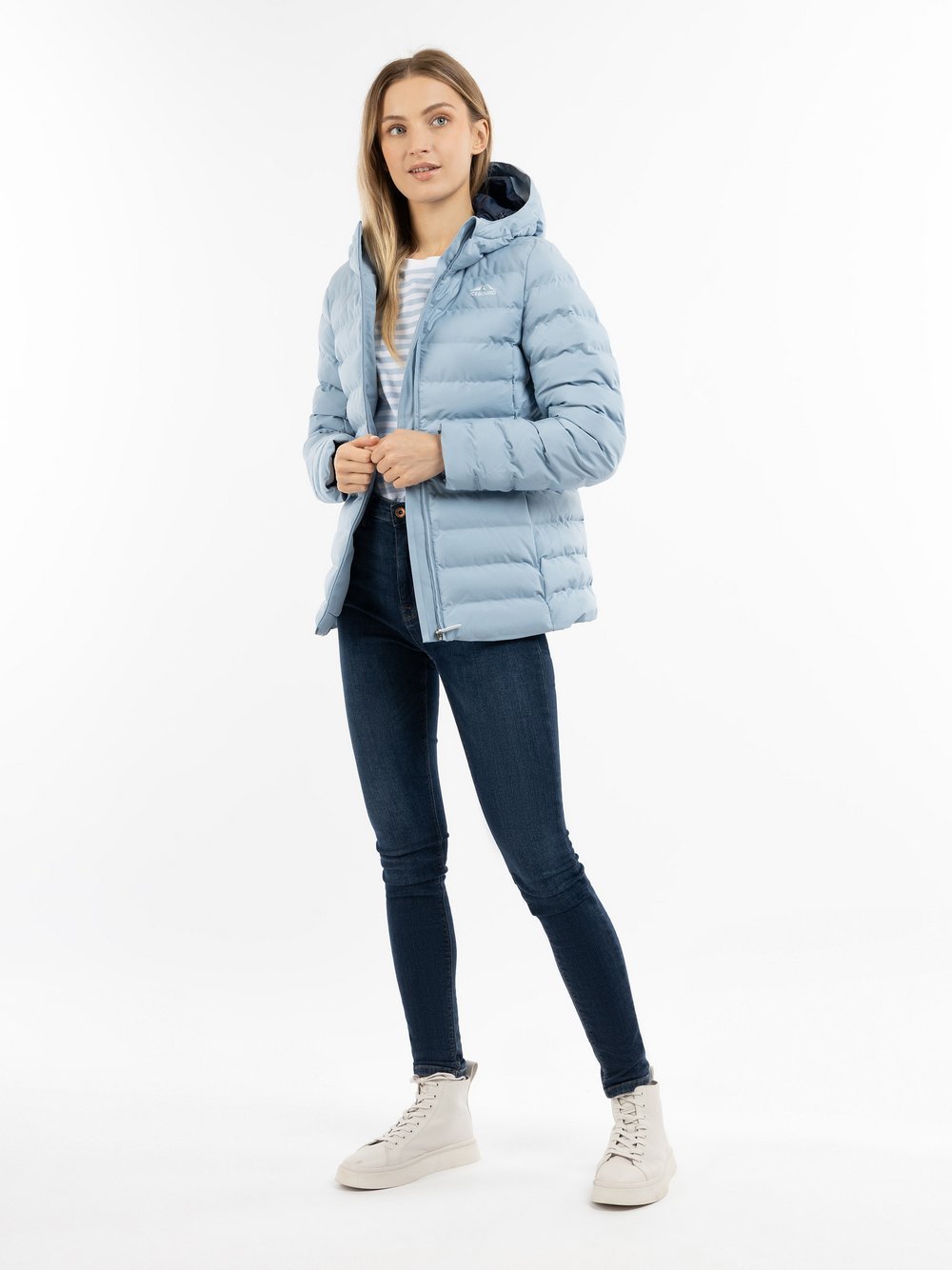 ICEBOUND Wattierte Winterjacke Damen blau, XS