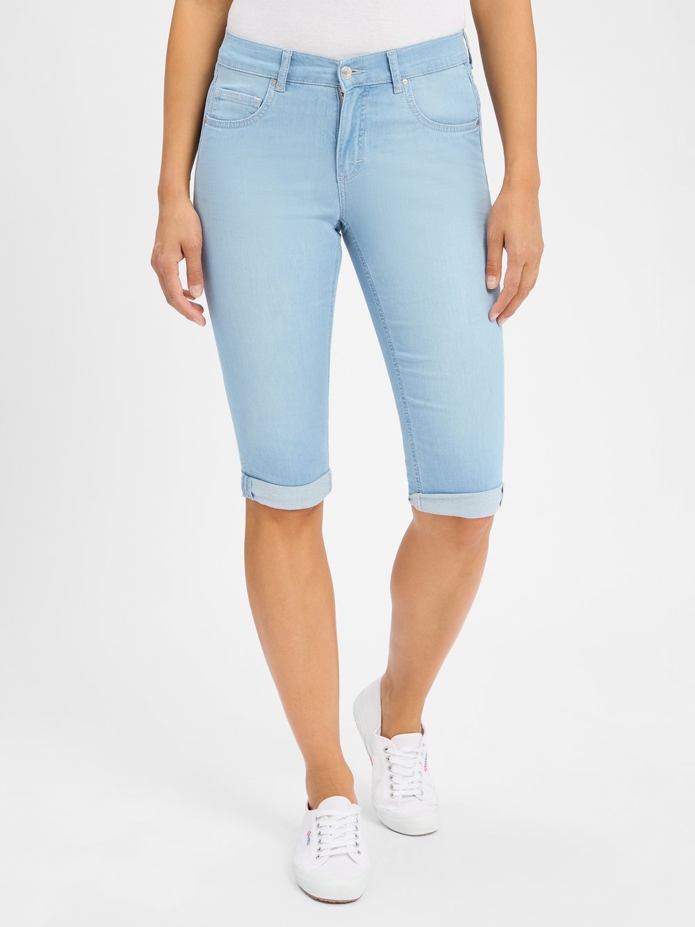 Angels Jeans Damen Baumwolle blau, 40