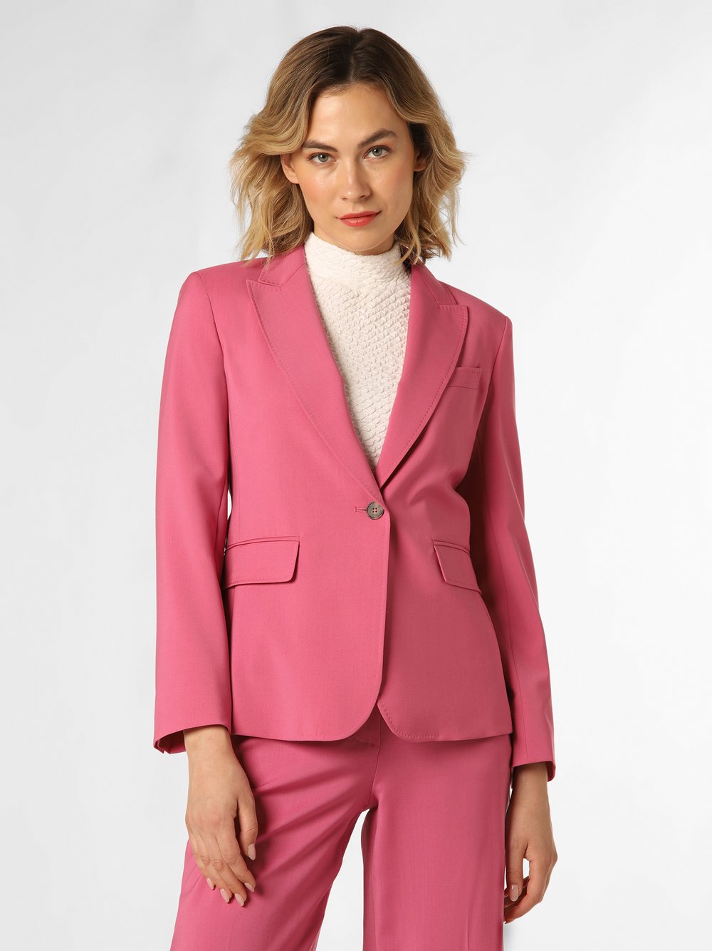 Weekend Max Mara Blazer Damen Schurwolle mehrfarbig, 34