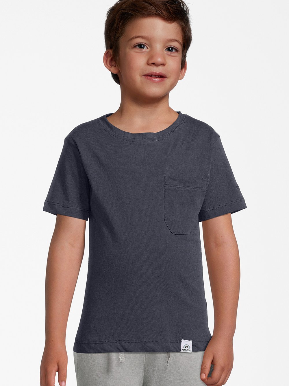 newlife T-Shirt Kinder Baumwolle blau, 146