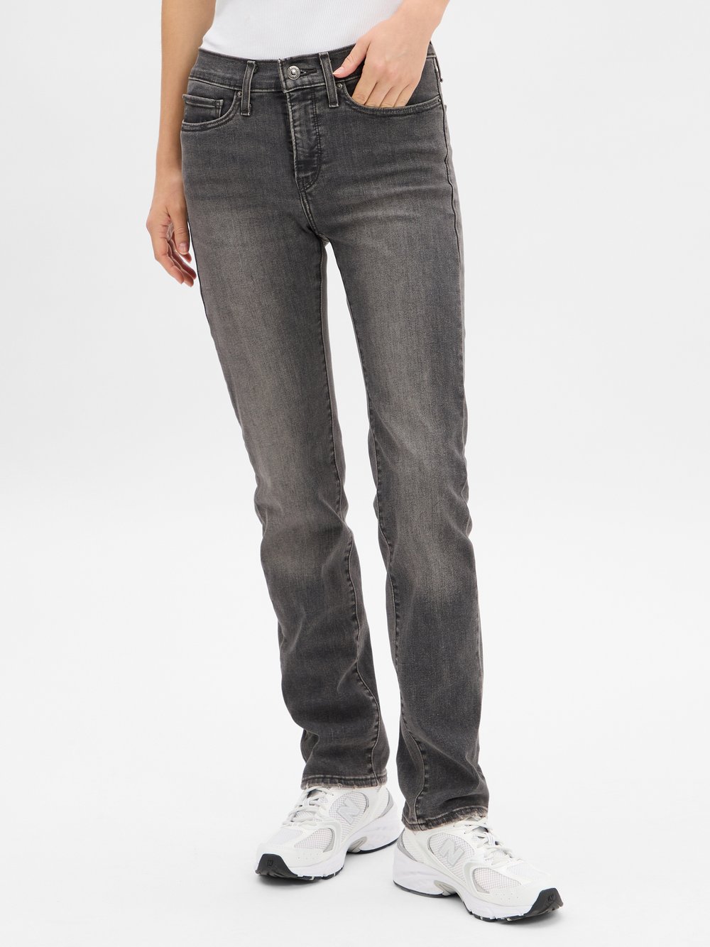 Thumbnail - Levi's Jeans Damen Baumwolle grau, 28-34