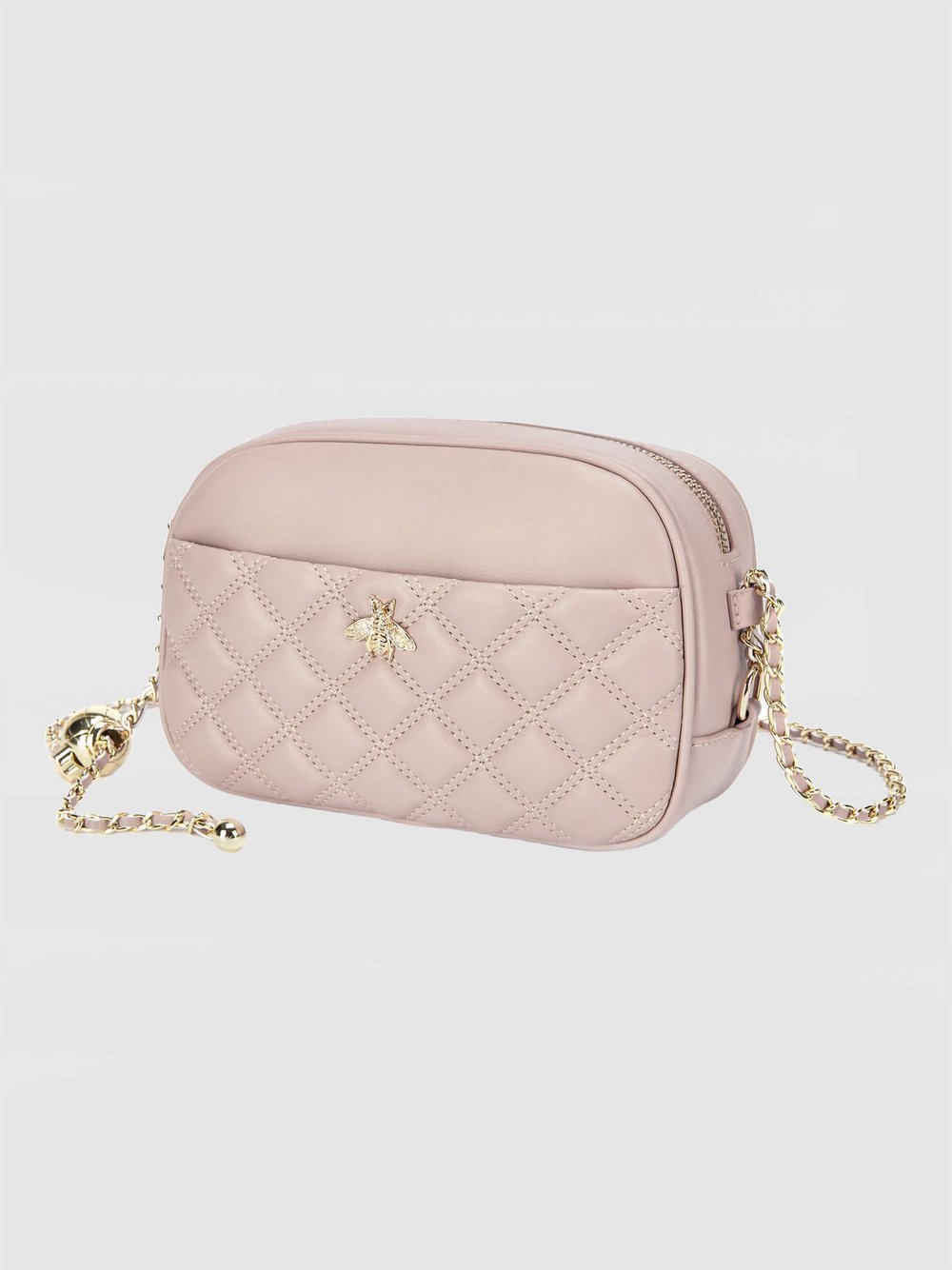 C`iel Umhängetasche Damen Leder beige, ONE SIZE