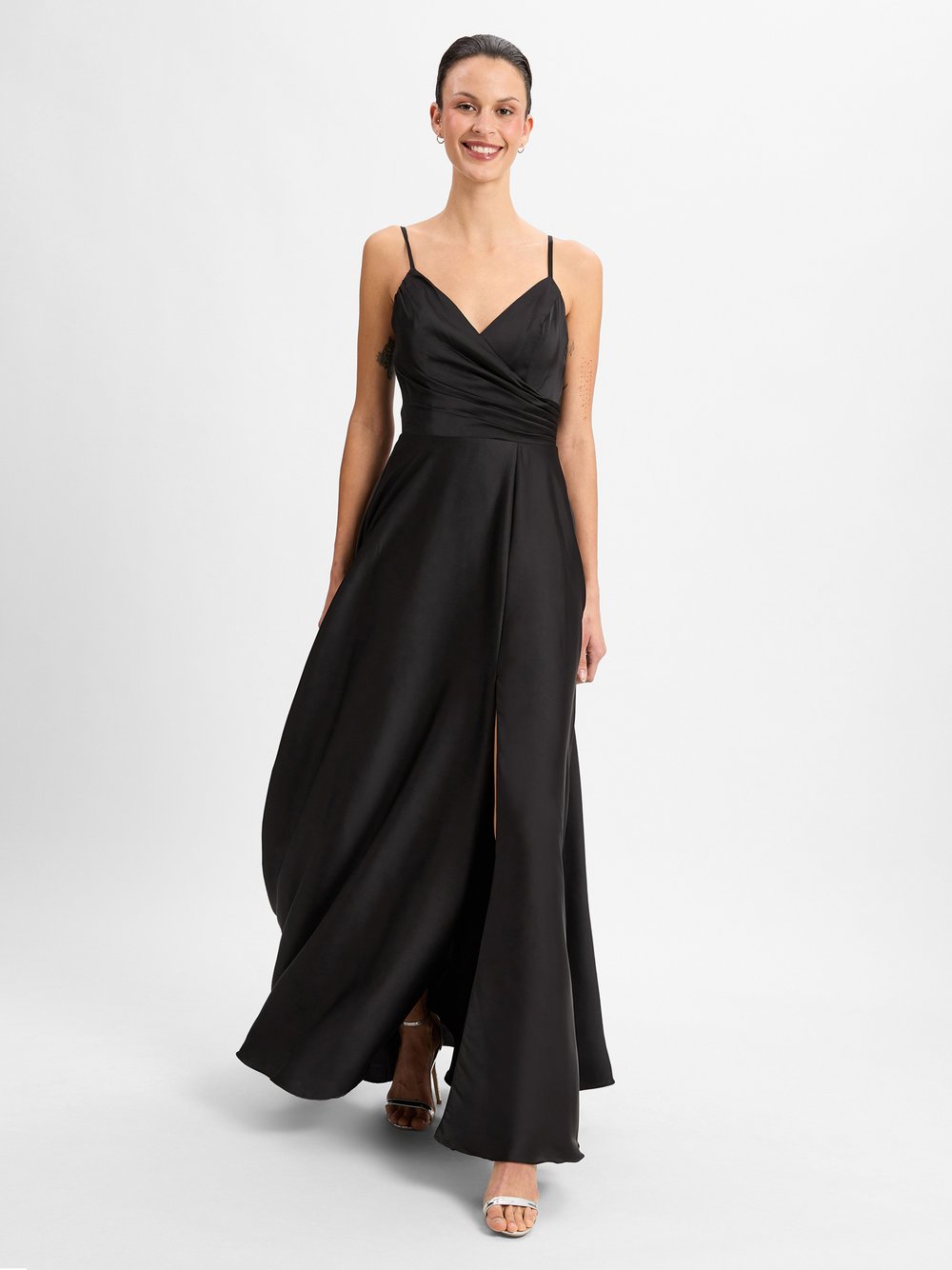 Laona Abendkleid Damen schwarz, 32