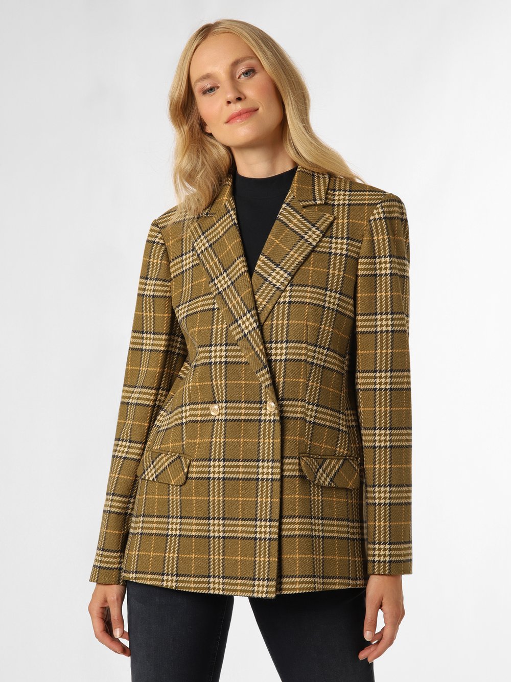 MOS MOSH Blazer Damen mehrfarbig kariert, 42