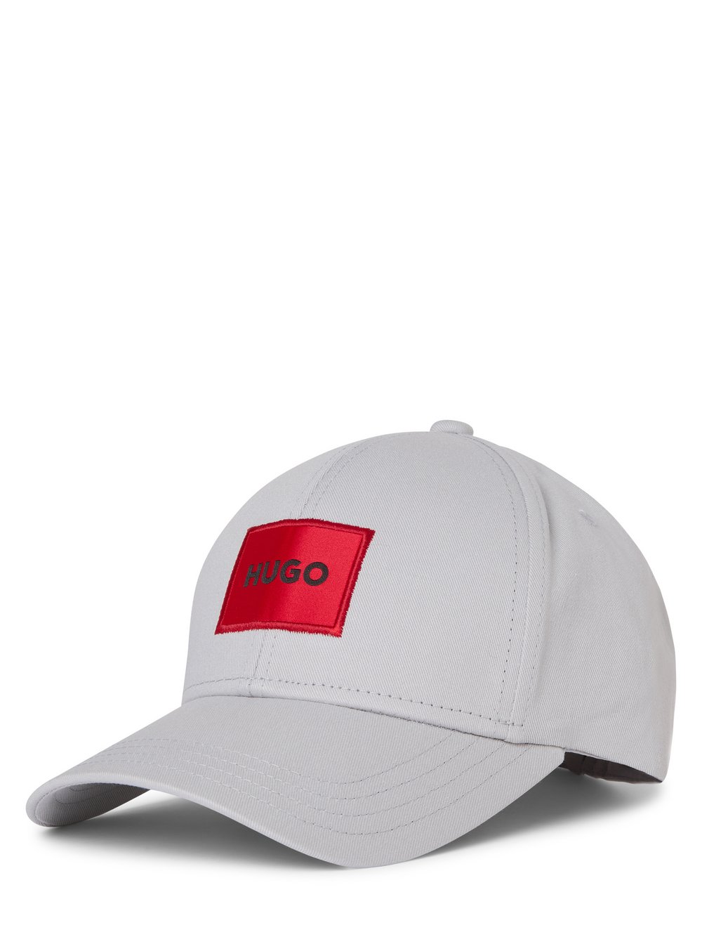 HUGO Cap Herren Baumwolle grau, ONE SIZE