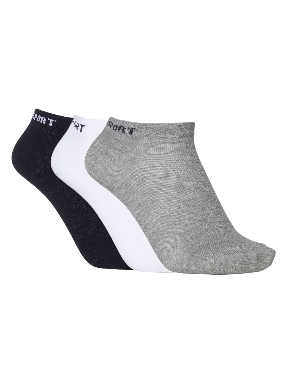 JETTE SPORT Socken Damen Baumwolle schwarz, 39-40