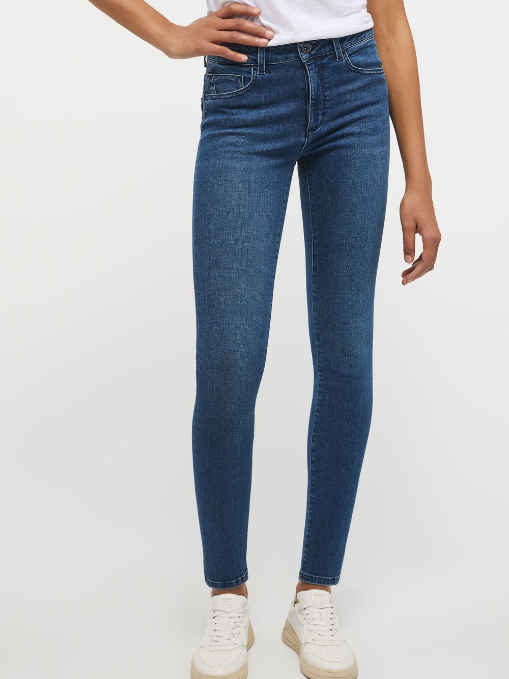 Mustang Jeans Damen Baumwolle blau, 27-30