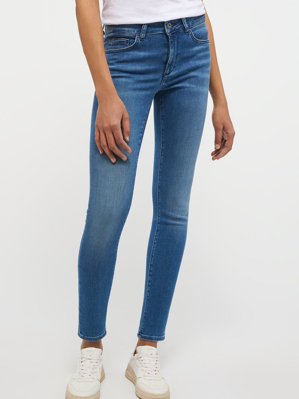 Mustang Jeans Damen Baumwolle blau, 34-36