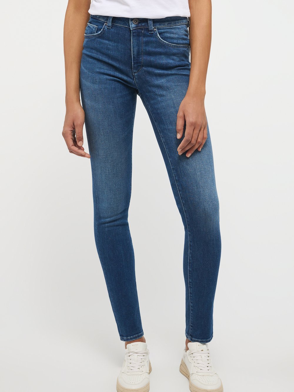 Mustang Jeans Damen Baumwolle blau, 31-36