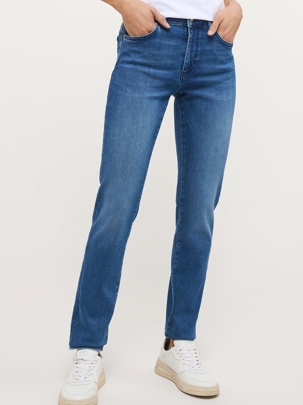 Mustang Jeans Damen Baumwolle blau, 32-30