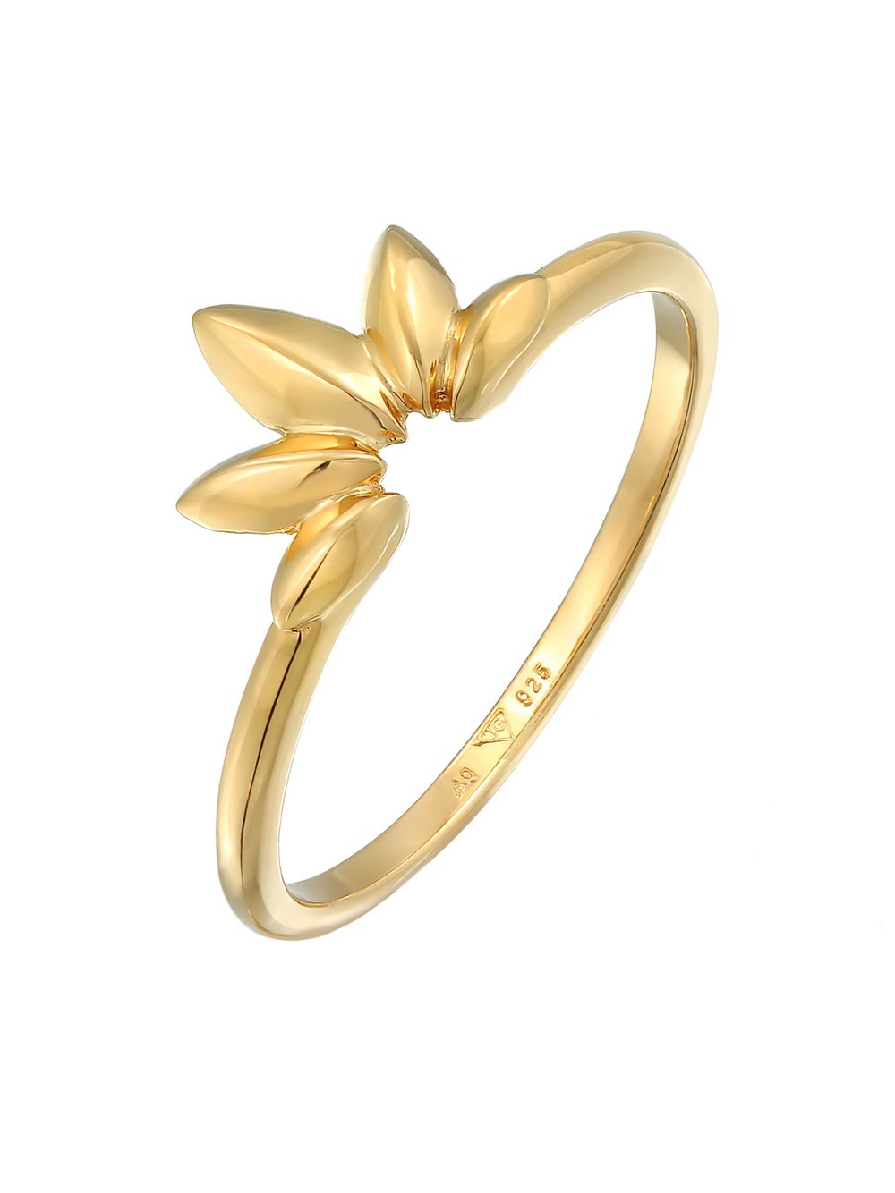 Elli Ring Damen Sterlingsilber gold, 56