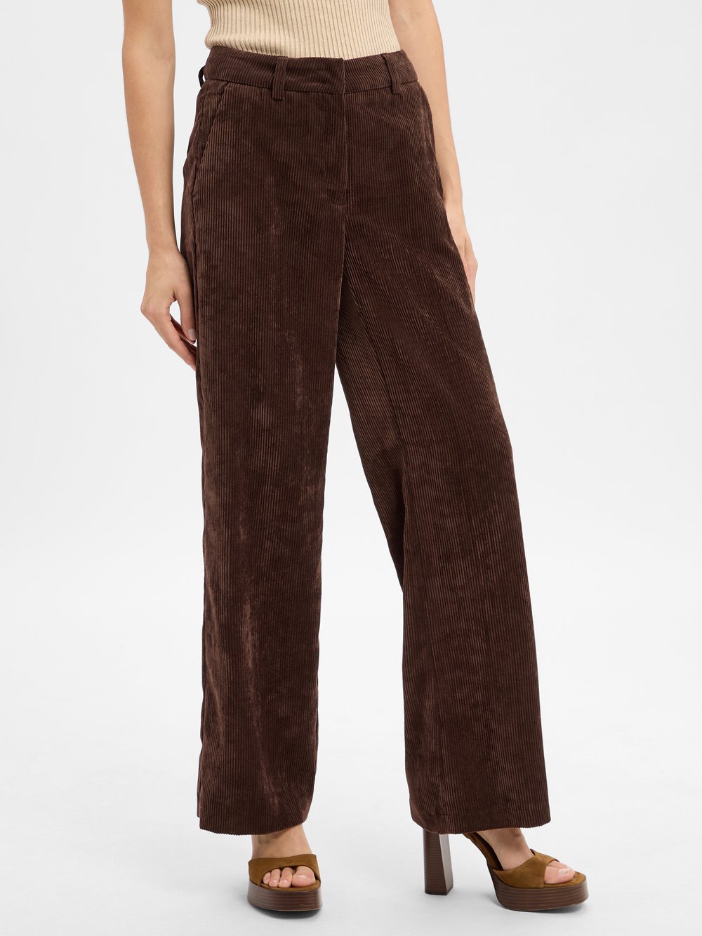 Thumbnail - Cambio Cordhose Damen braun, 34