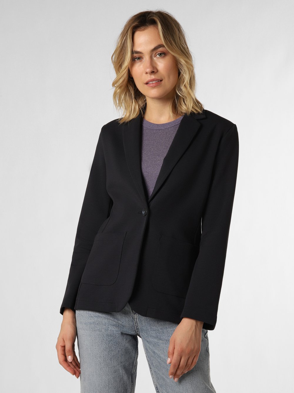 Marc O'Polo Blazer Damen Baumwolle blau, 34