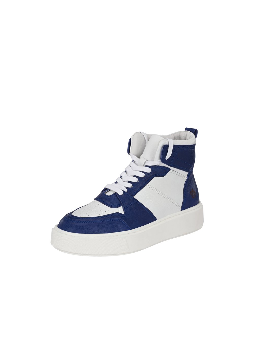 Apple of Eden Sneaker Damen Leder blau, 41