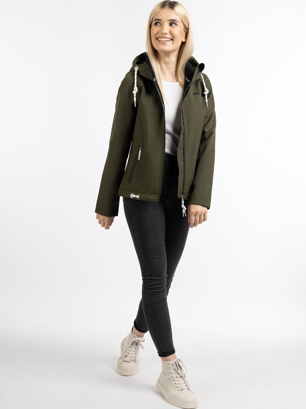 Schmuddelwedda Softshelljacke Damen grün, L