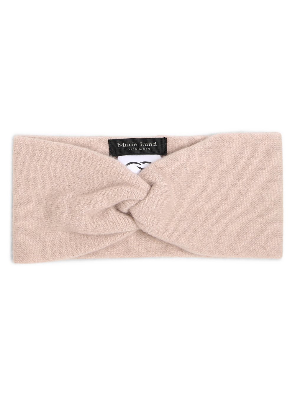 Marie Lund Pure Cashmere Stirnband Damen rosa, ONE SIZE