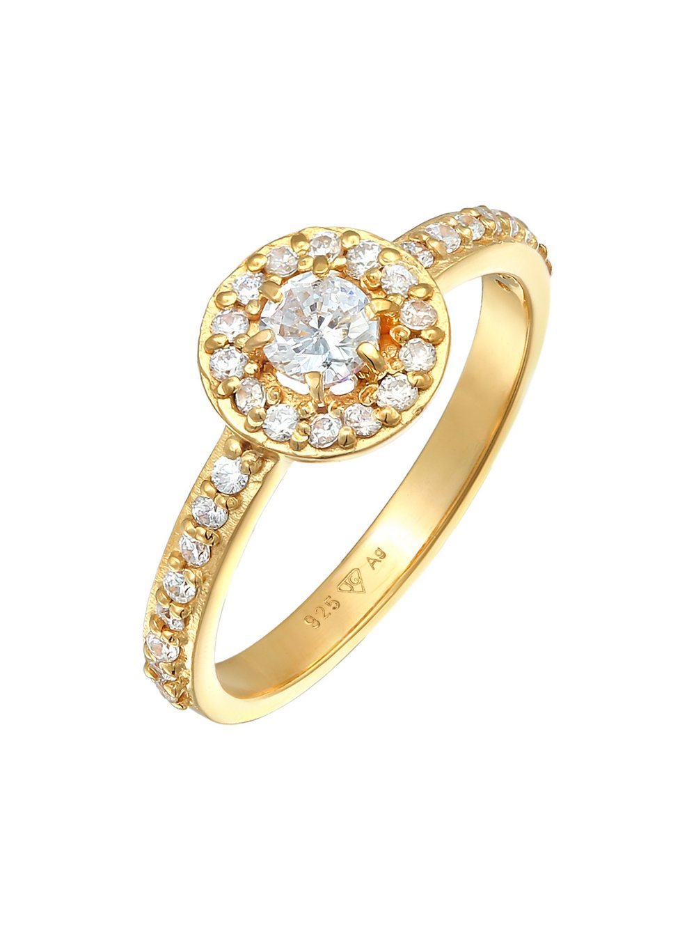 Elli Ring Damen Sterlingsilber gold, 52