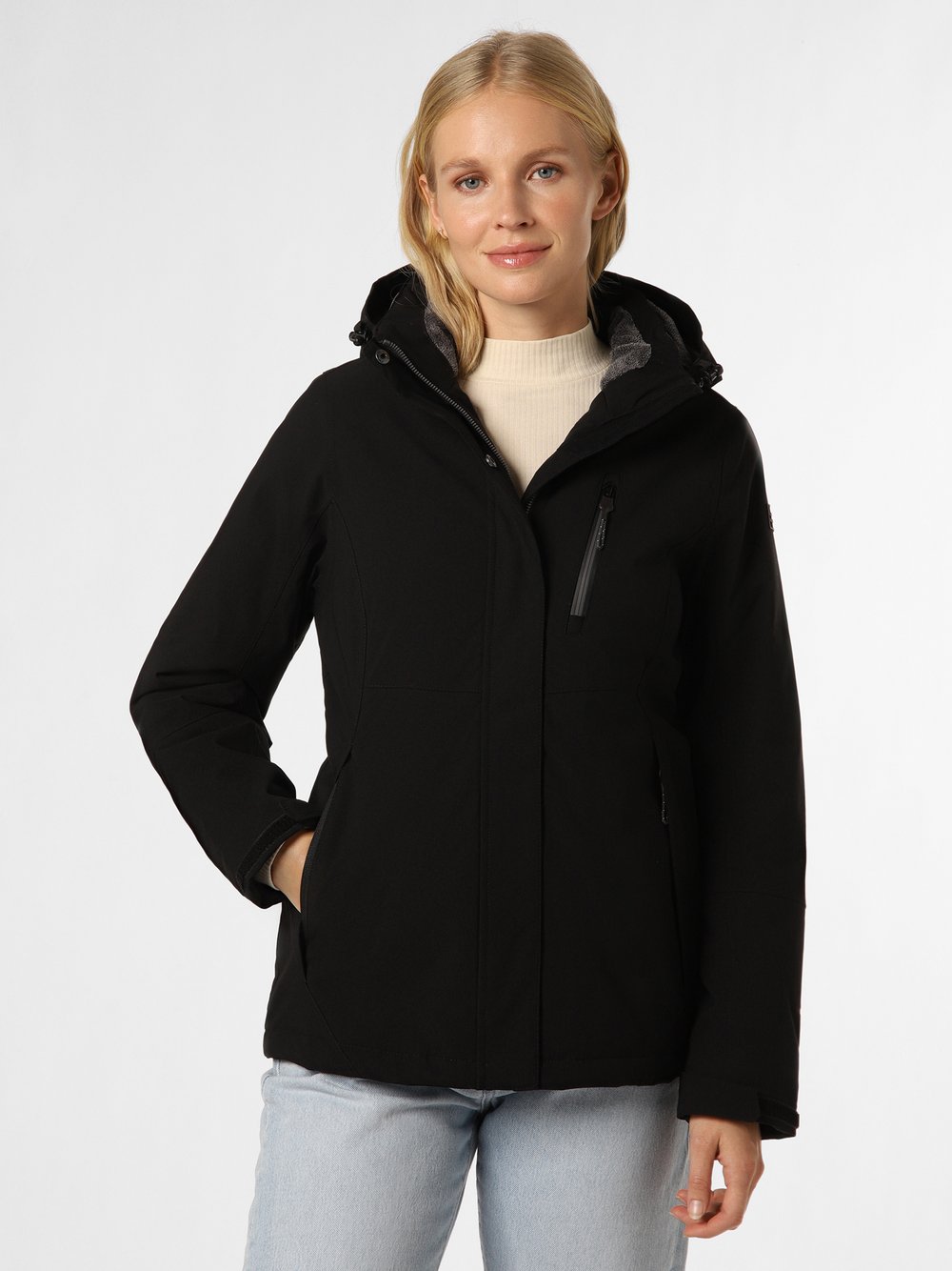 Marie Lund Funktionsjacke Damen schwarz, 38