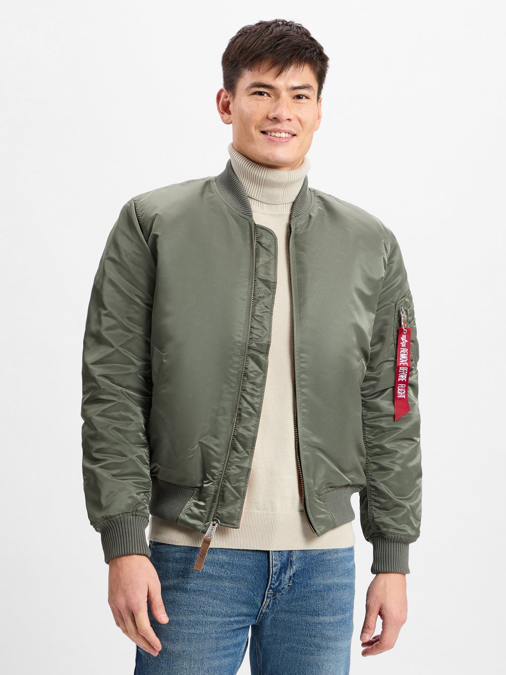 Alpha Industries Jacke Herren grau, M