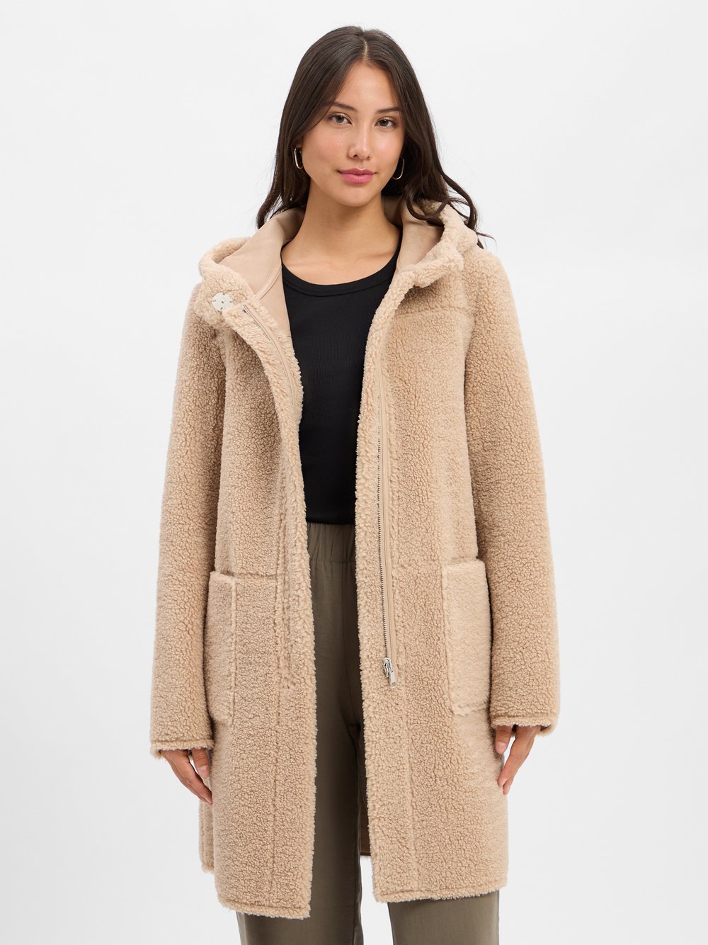 Marie Lund Wendemantel Damen beige, 34
