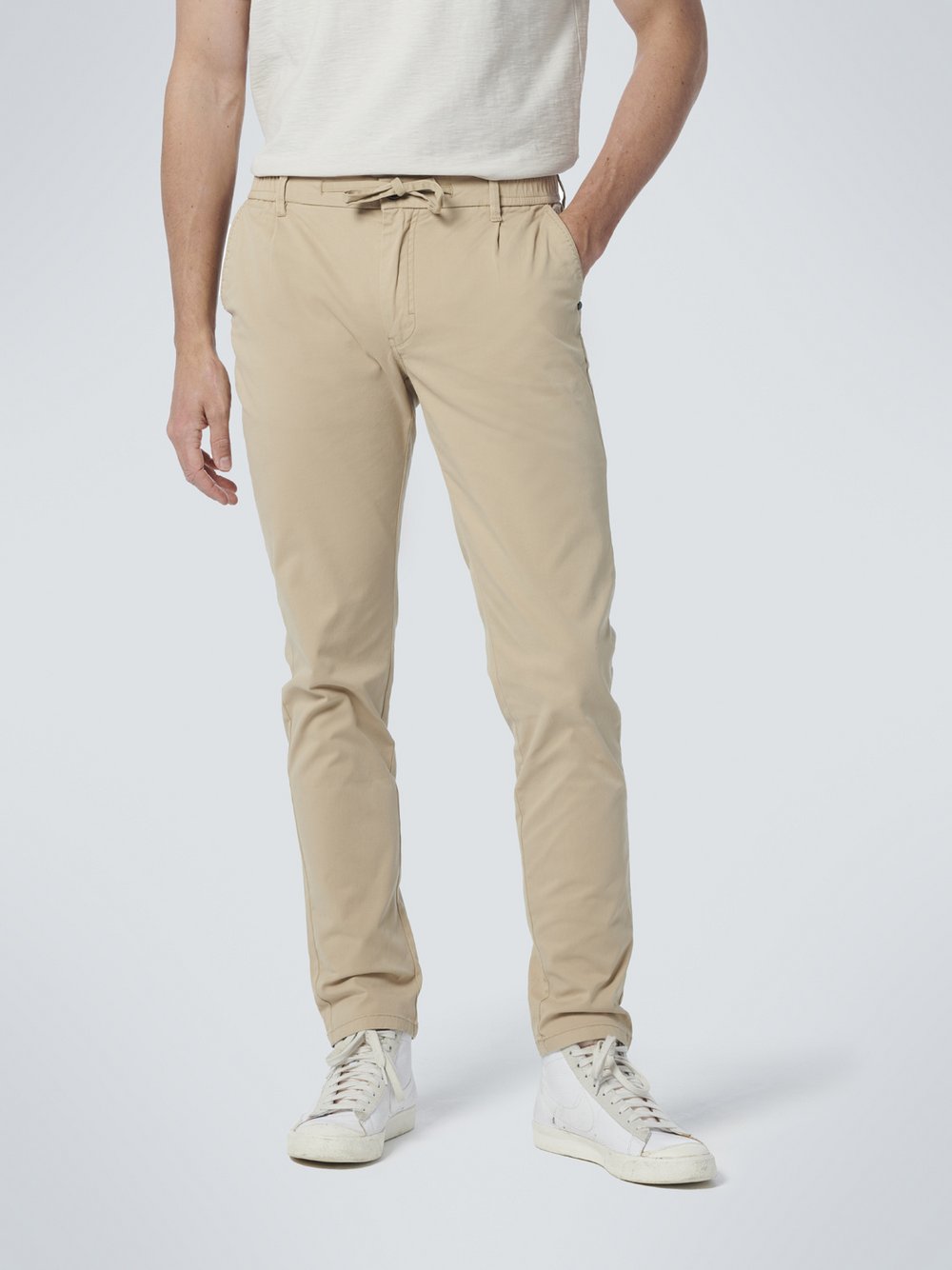 No Excess Chino Hose Herren Baumwolle beige, XXL