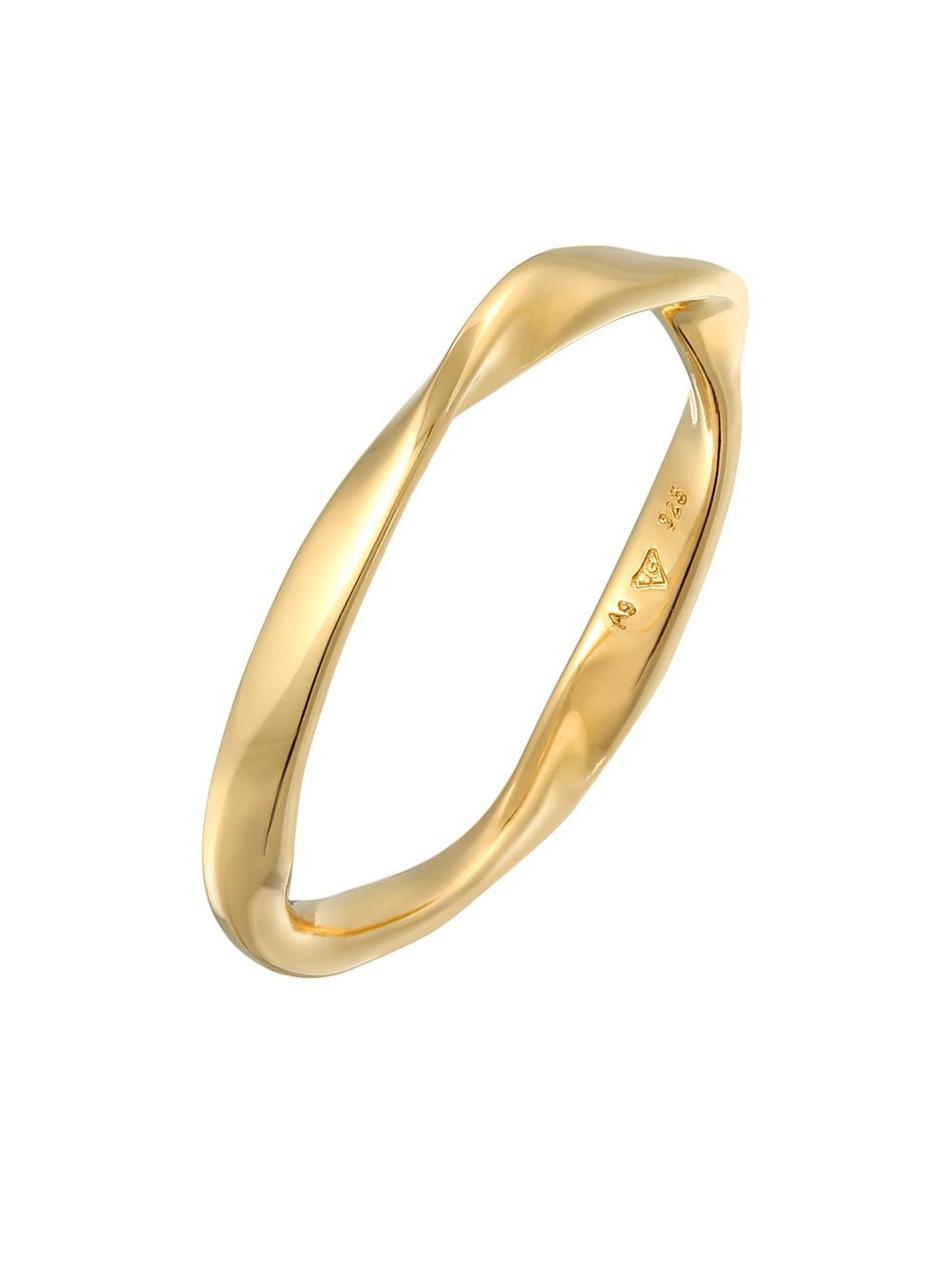 Elli Ring Damen Sterlingsilber gold, 56